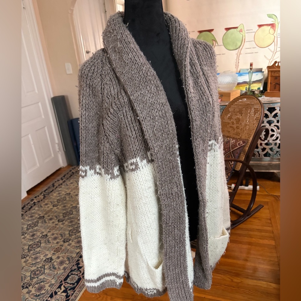 Big Lebowski esque Knitted Sweater